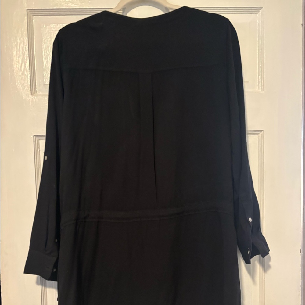 Lou & Grey Black Dress L - Picture 2 of 3